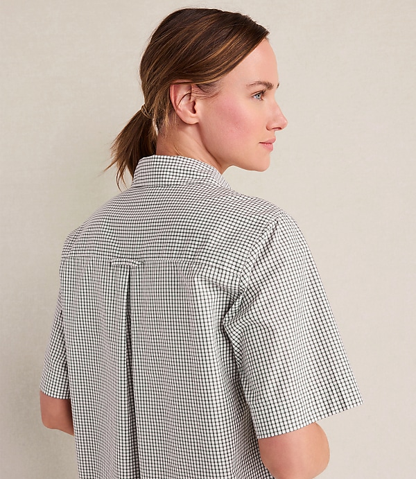 Haven Well Within Organic Cotton Poplin Gingham Sleep Dress
