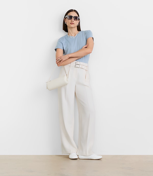 Petite LOFT Versa Relaxed Tee