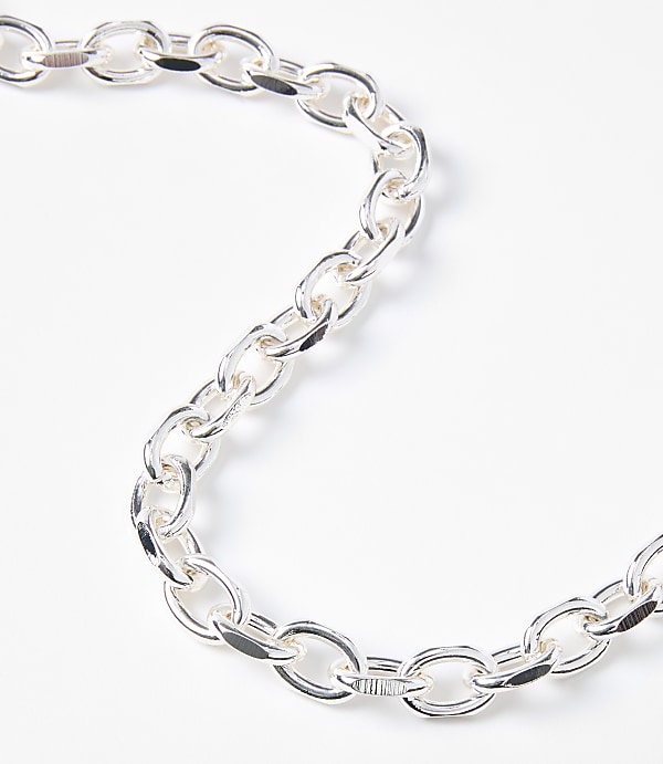 Chain Link Statement Necklace