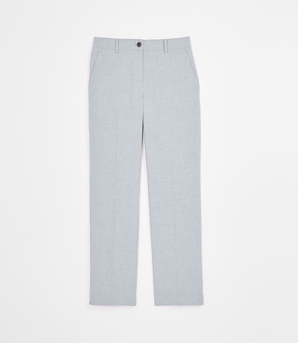 Petite LOFT Versa Seasonless Stretch Slim Pants in Heather