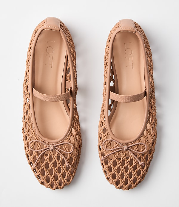 Woven Ballet Flats