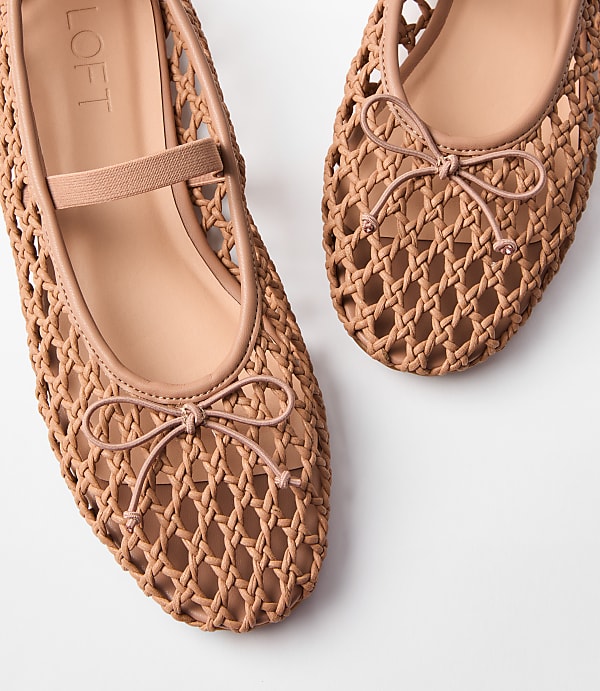Woven Ballet Flats