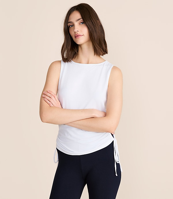 Petite Lou & Grey Essential Modal Side Tie Tank Top