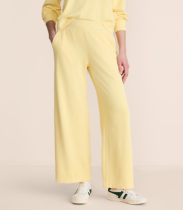 Lou & Grey Terrysoft Wide Leg Sweatpants