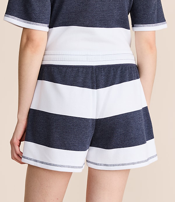 Lou & Grey Striped Terrysoft Shorts
