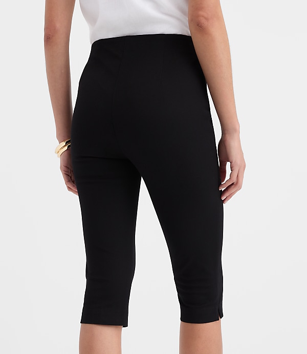 Slim Crop Pants in Bi-Stretch