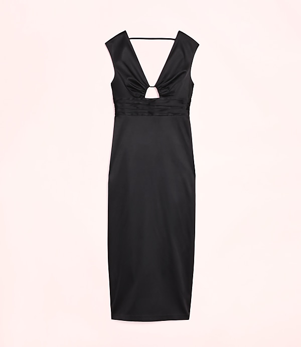 Lately Satin Cutout Gown