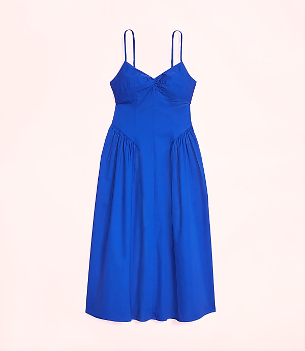 Lately Strappy Back Midi Pocket Dress