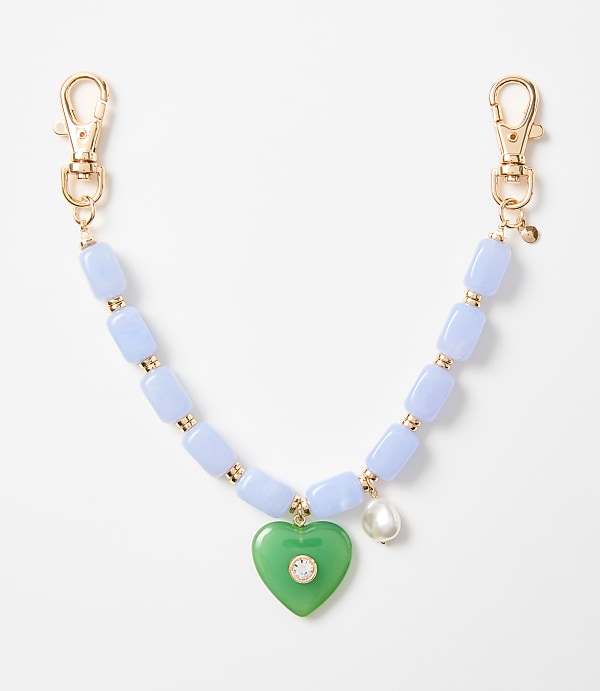 Heart Bag Charm
