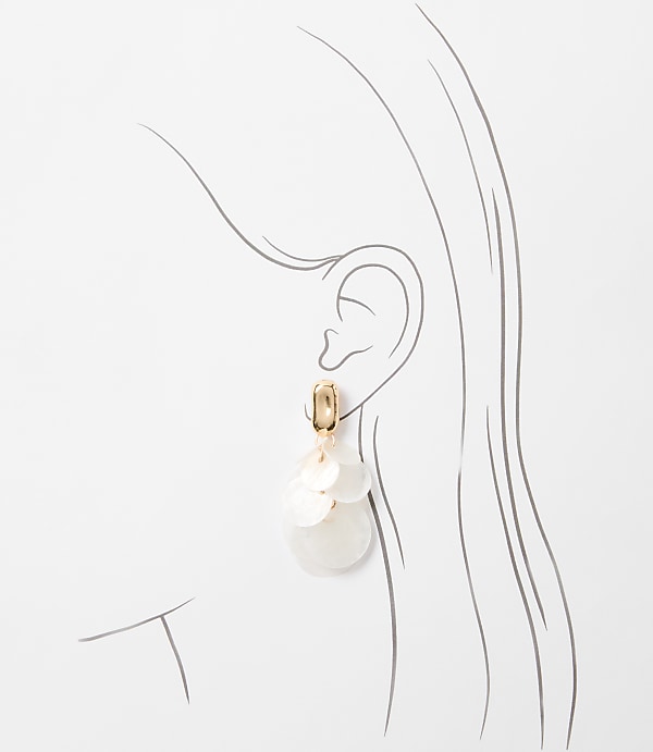 Shell Chandelier Earrings