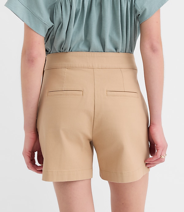 Petite Mariner Shorts in Twill