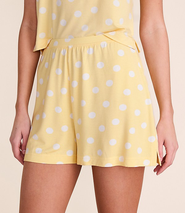 Lou & Grey Dotted Essential Modal Pajama Shorts