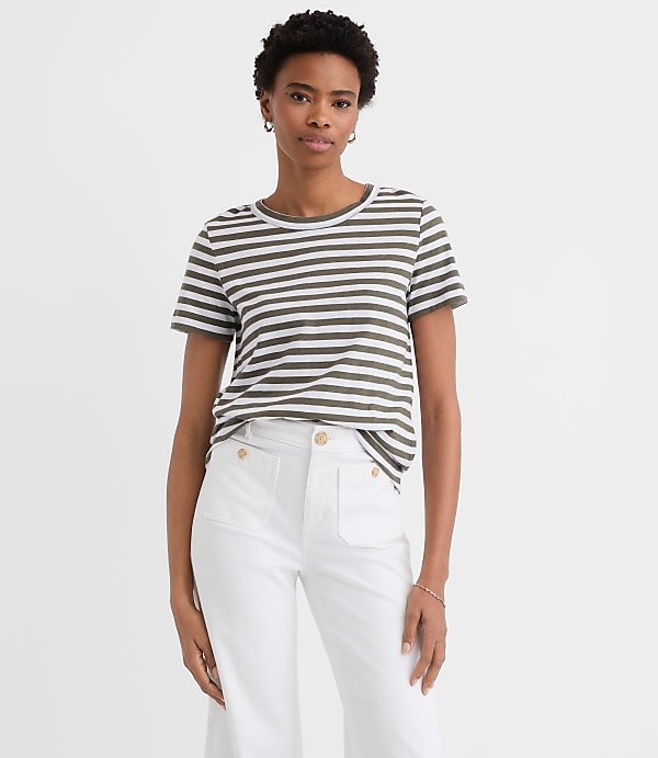 Striped Everyday Crew Tee