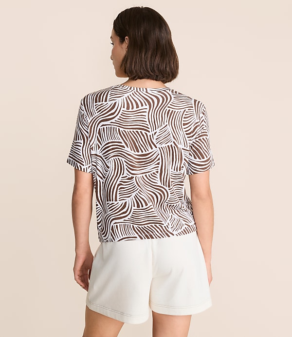 Petite Lou & Grey Wave Essential Modal Tee
