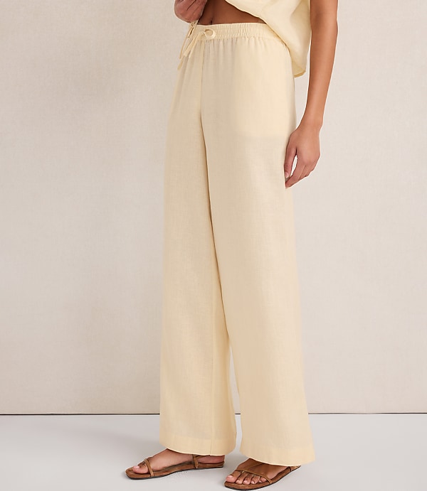 Haven Well Within Linen Wide Leg Pants