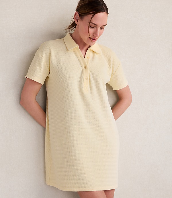 Haven Well Within Organic Cotton Waffle Sleep Dress