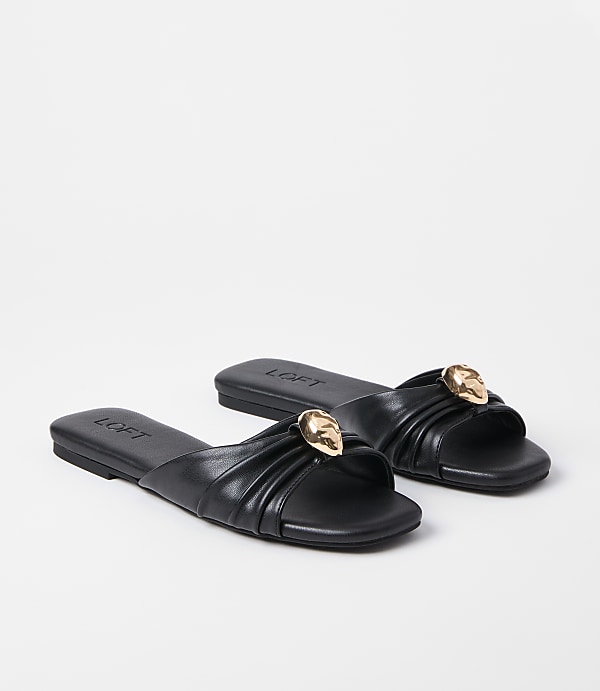 Studded Slide Sandals