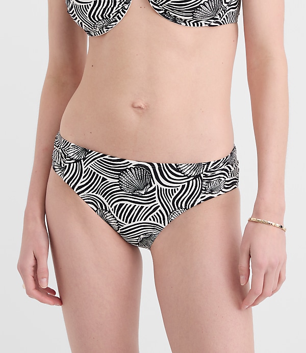 LOFT Beach Seashell Side Ruched Bikini Bottom