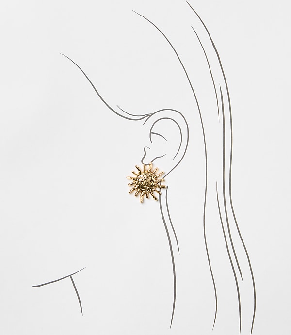 Sun Stud Earrings