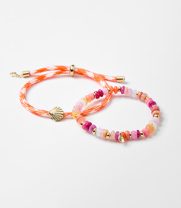 Heart Rope Bracelet Set