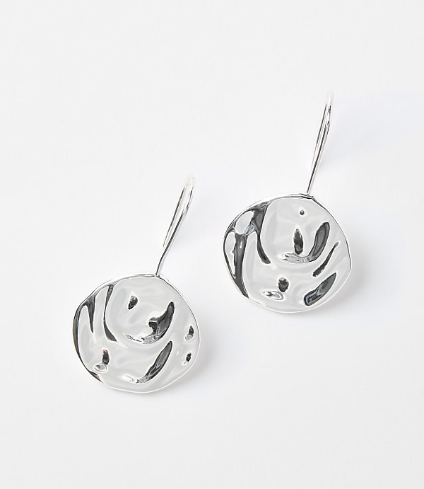 Coin Pull Through Earrings