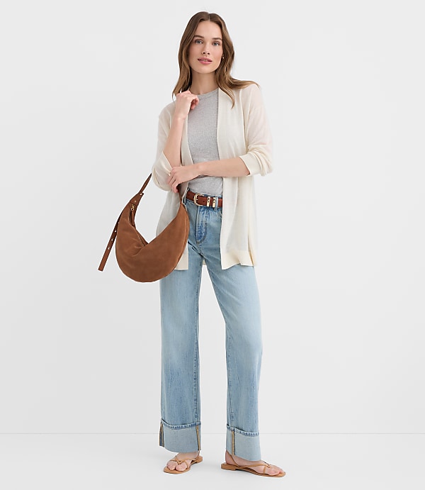 Sheer Open Cardigan
