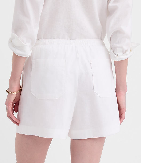 Sawyer Pull On Shorts in Linen Cotton