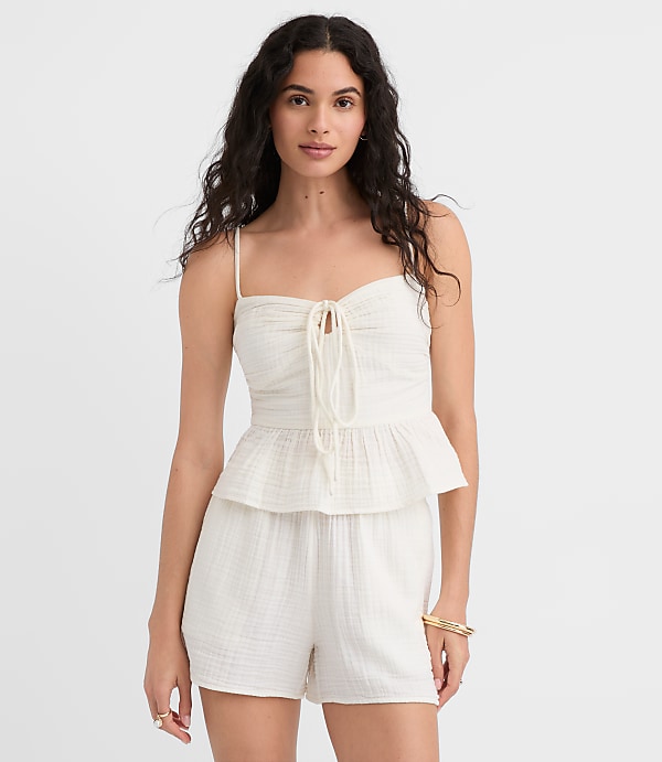 LOFT Beach Triple Cloth Shorts