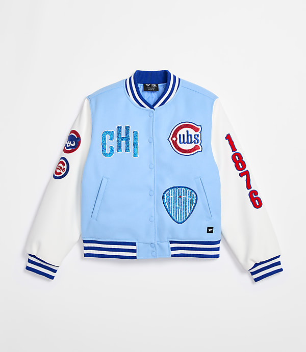 Wild Collective Cubs Varsity Jacket