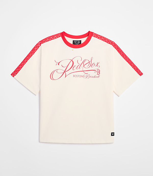 Wild Collective Red Sox Oversized Tee