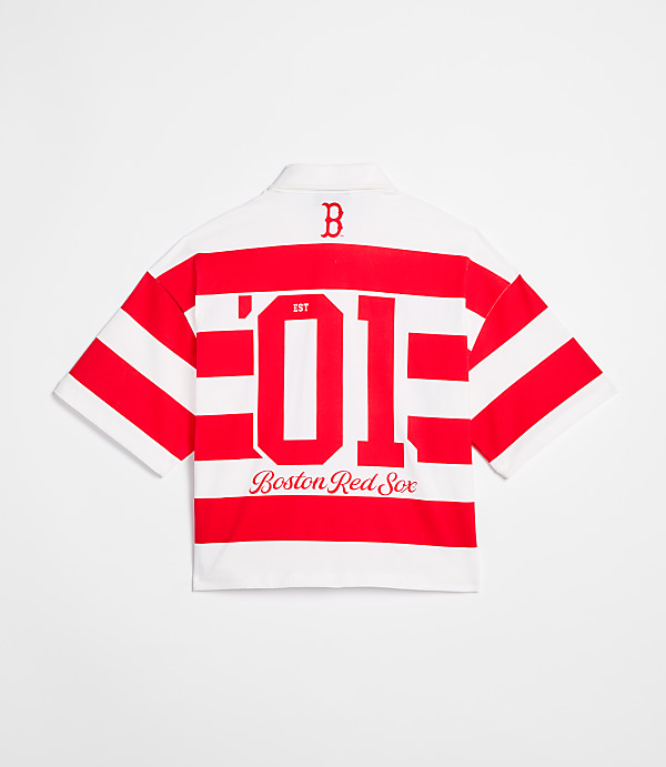 Wild Collective Red Sox Polo Tee