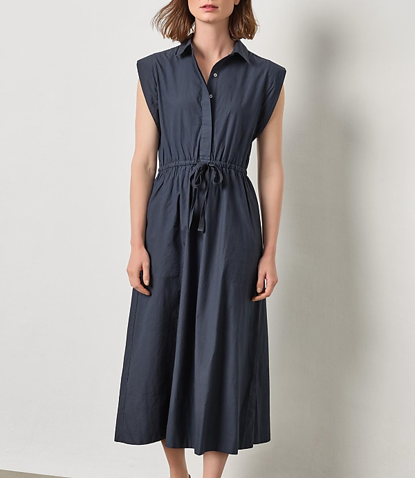 Lilla P Gusset Sleeve Maxi Dress