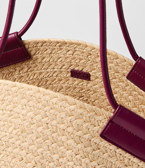 Raffia Tote Bag
