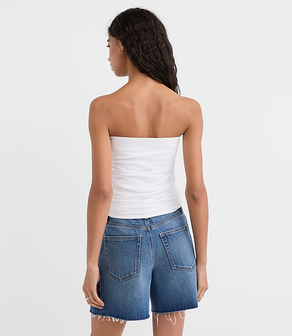 Ruched Tube Top