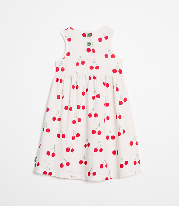 LOFT x Mon Coeur Recycled Cotton Cherry Tank Dress