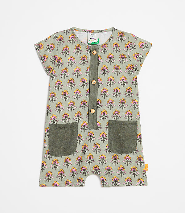 LOFT x Mon Coeur Linen Garden Romper