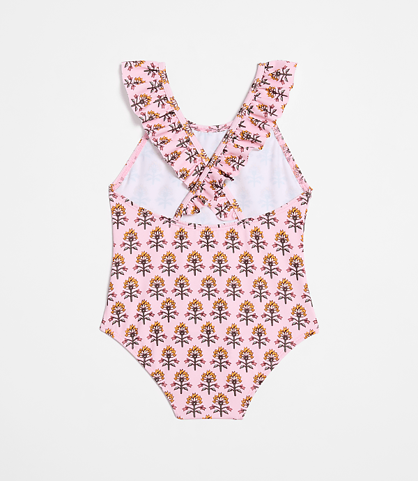 LOFT x Mon Coeur UPF 50+ Recycled Polyester Garden Ruffle Swimsuit