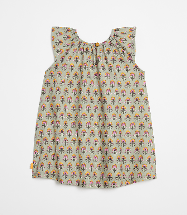 LOFT x Mon Coeur Linen Garden Dress