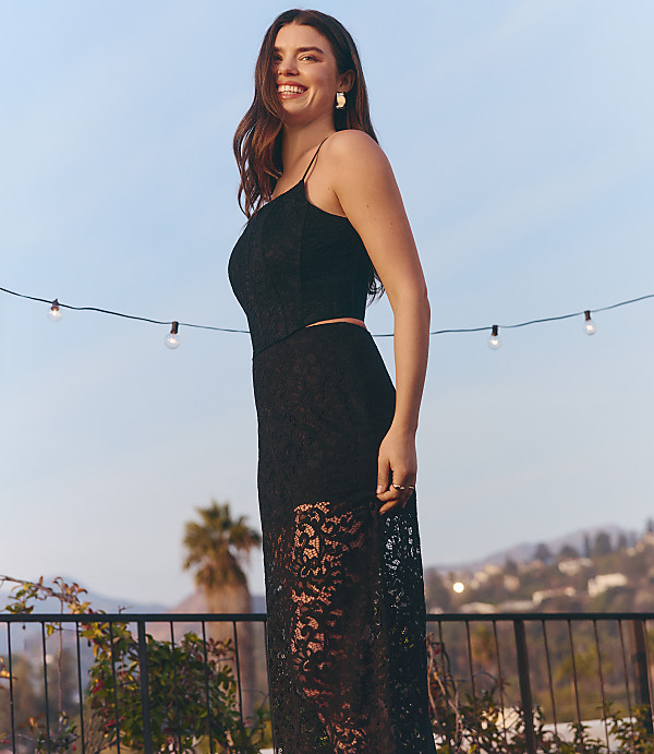 Lately Lace Maxi Skirt