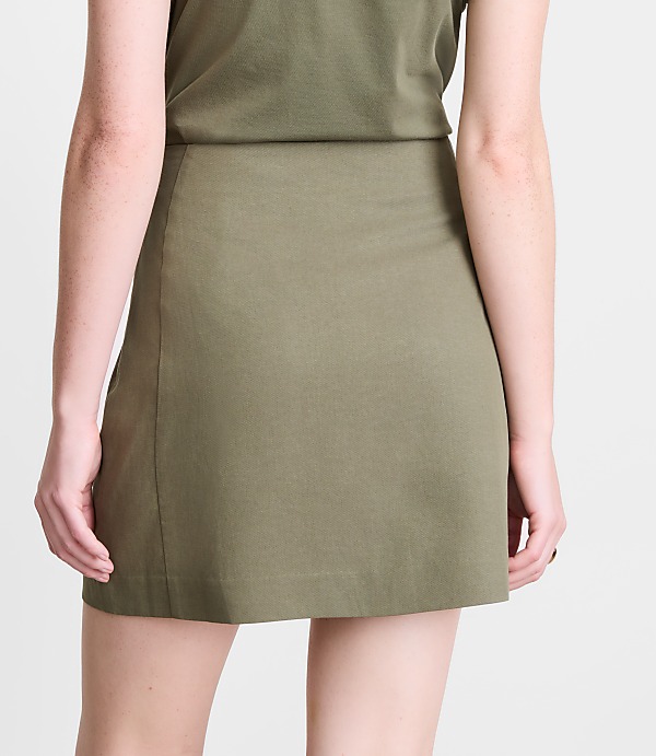 Petite LOFT Versa Pure Spun Mini Skirt
