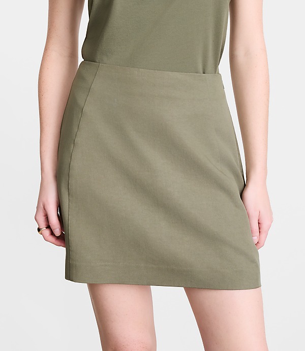 LOFT Versa Pure Spun Mini Skirt
