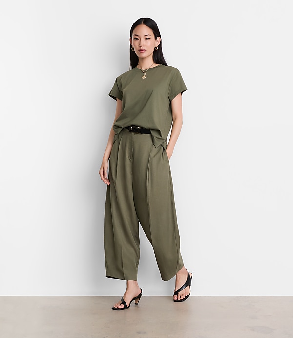 Petite LOFT Versa Relaxed Tee