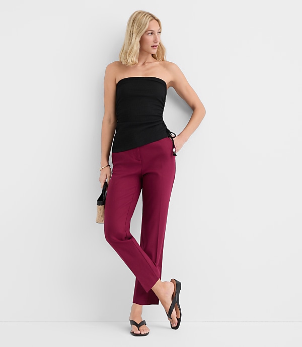 Riviera Slim Pants in Linen Blend