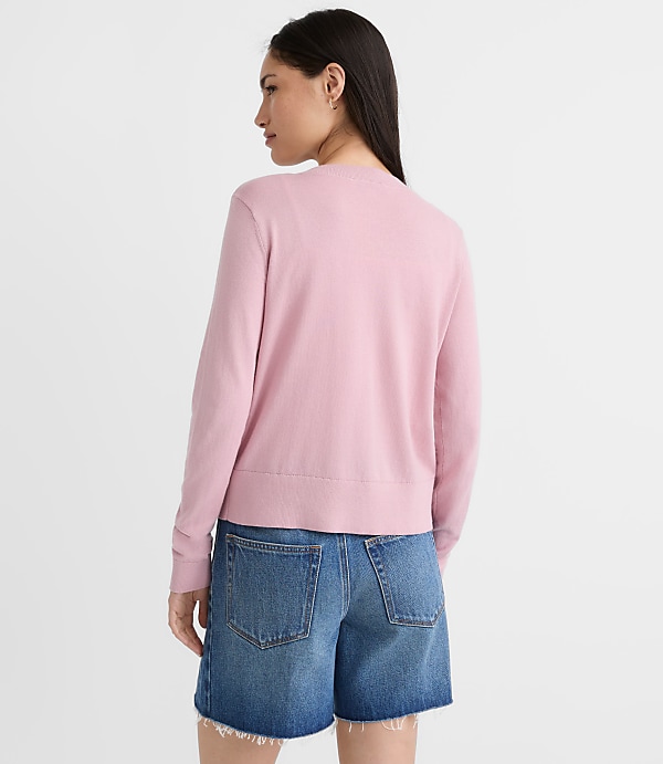 Modern Crew Neck Cardigan