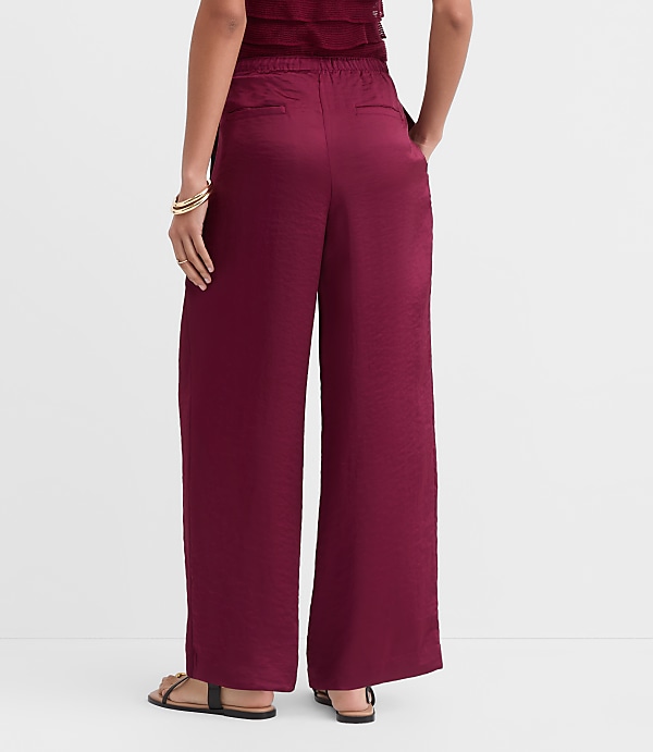 Sawyer Pull On Pants in Satin