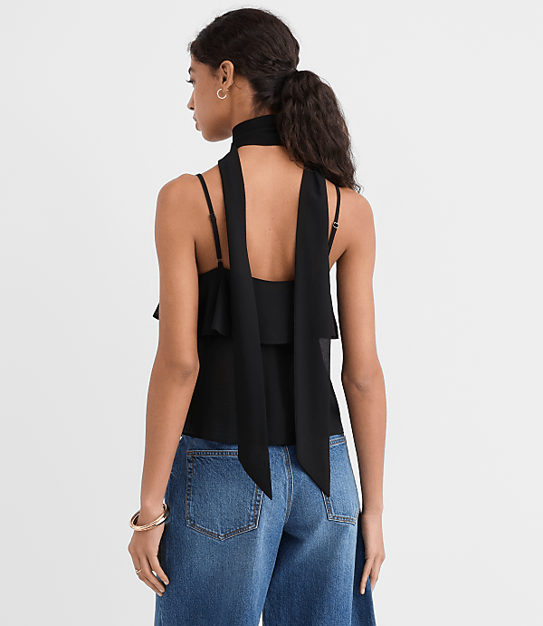 Petite Scarf Tiered Cami