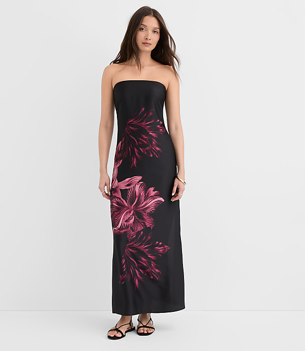 Lily Strapless Maxi Dress