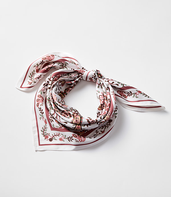 Paisley Square Scarf