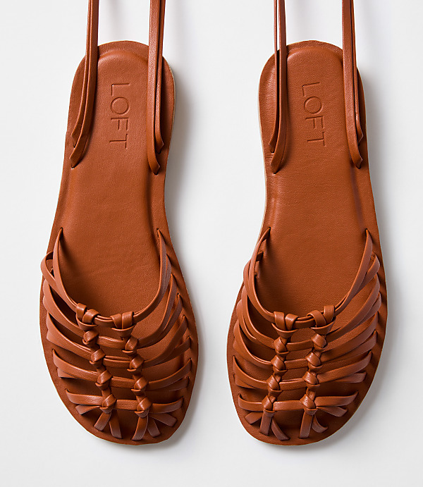 Fisherman Lace Up Sandals