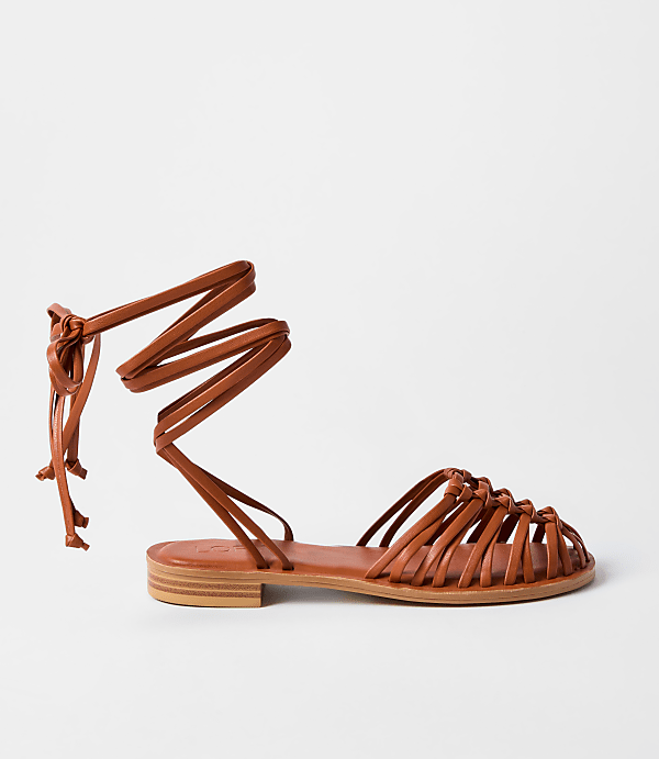 Fisherman Lace Up Sandals